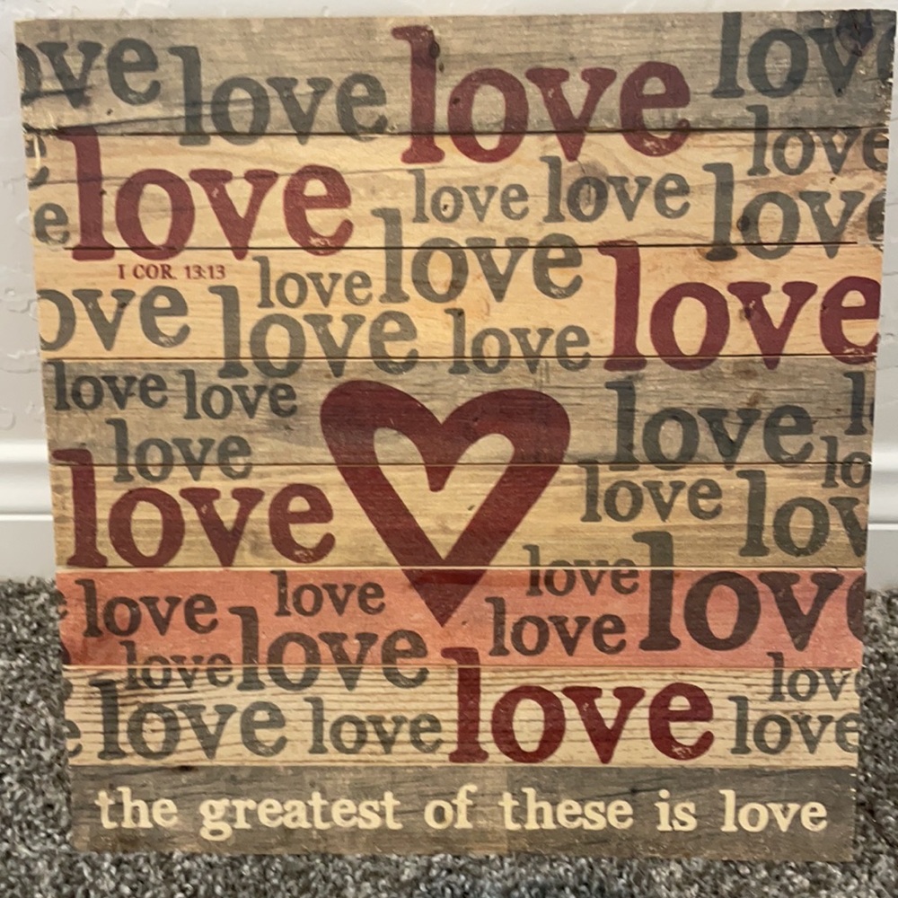♥️ Love ❤️ Wall Hanging